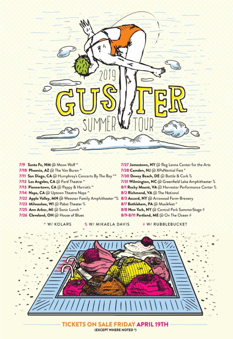Guster's On The Ocean Weekend expands to three days Aug 11-13 in Portland;  line-up announced and tickets on sale this Friday