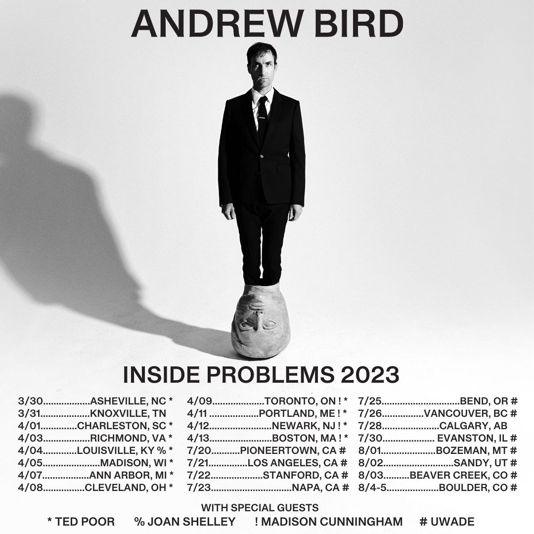 Andrew Bird Announces Summer Tour, Extending Run of Inside Problems