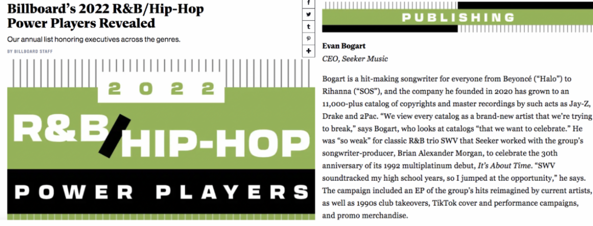 Billboard's R&B/Hip-Hop Power Players 2022: Executive List Revealed –  Billboard