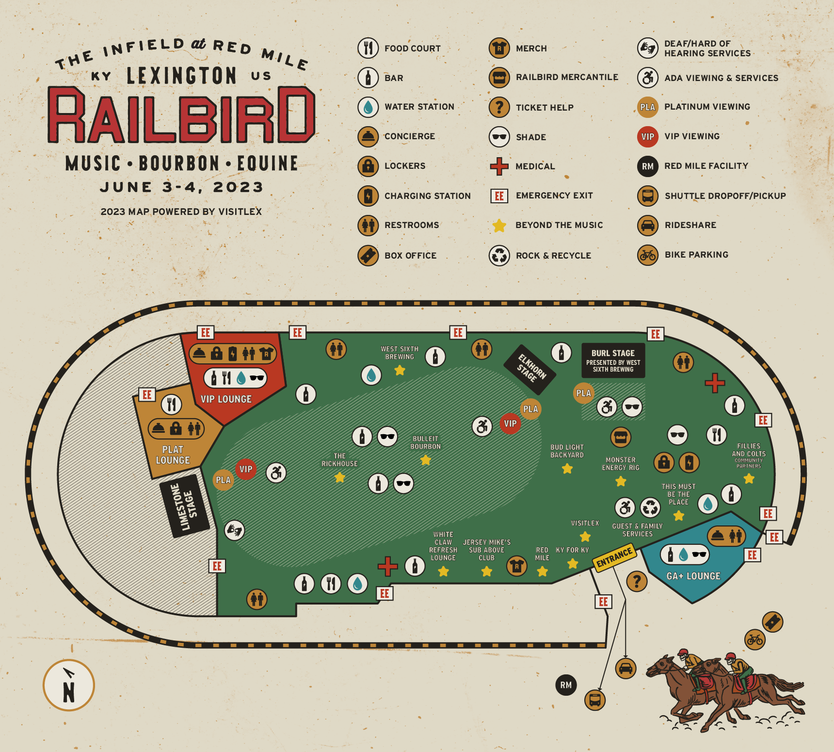 Railbird 2024 Map - Gilli Klarrisa