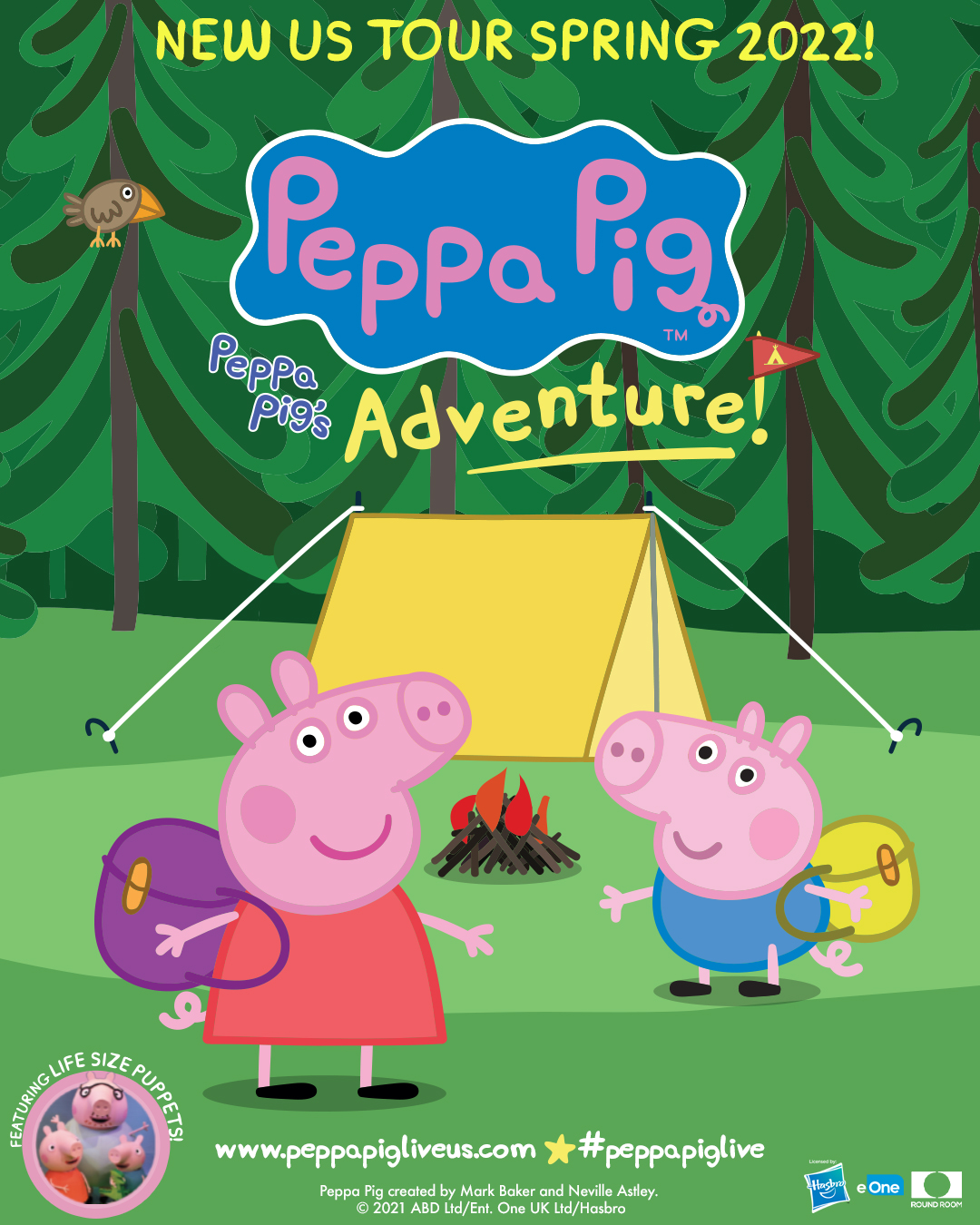 Peppa Pig Live! Peppa Pig's Adventure Press Page | Shore Fire Media
